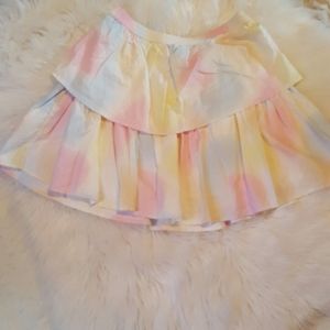 SOLD Rockets of Awesome Nwot, Tie Dye Pastel Skirt-S